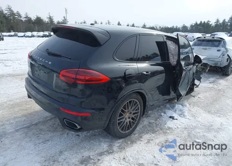2017 Porsche Cayenne Platinum Edition из США, поврежденный, VIN WP1AA2A24HKA81855